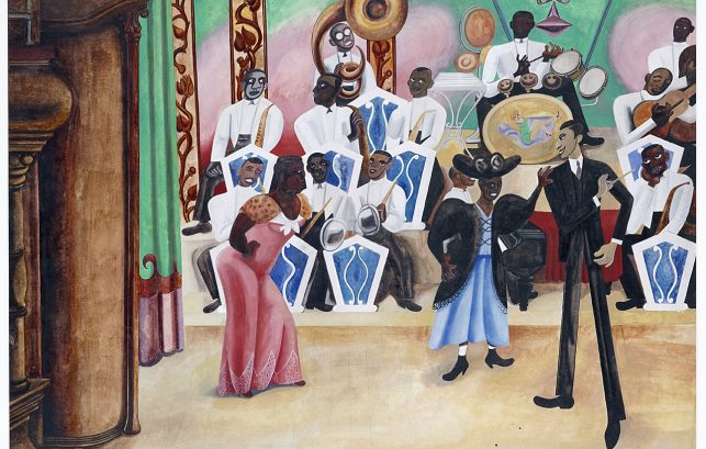 The Band, by Edward Burra