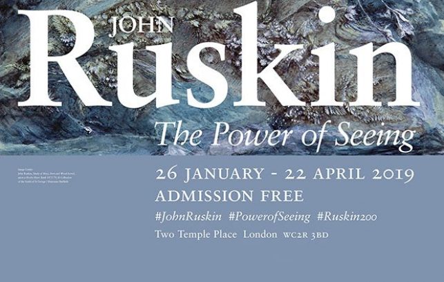 John Ruskin: The Power of Seeing exhibition